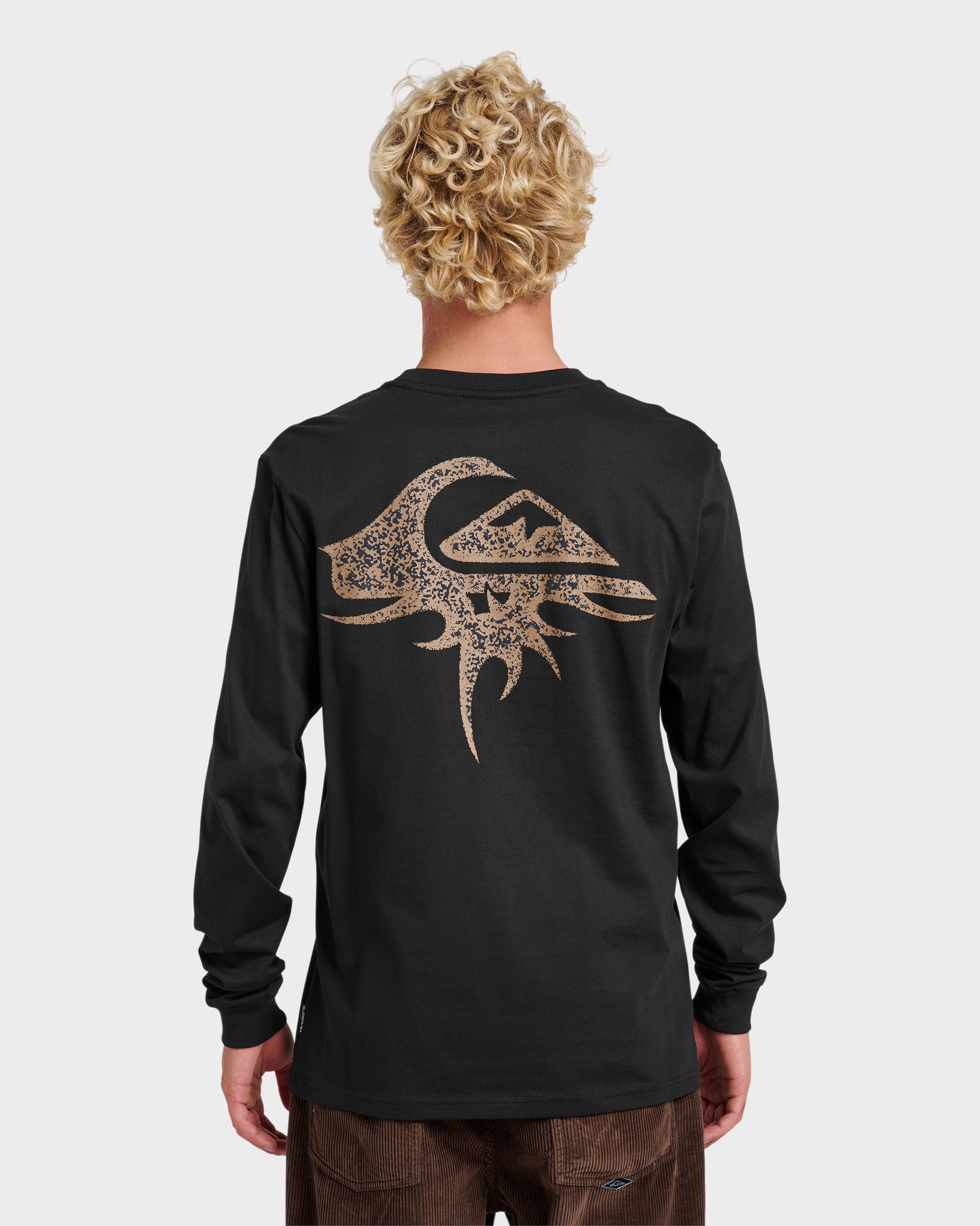 Three Piece Long Sleeve T-shirt - Black | Quiksilver