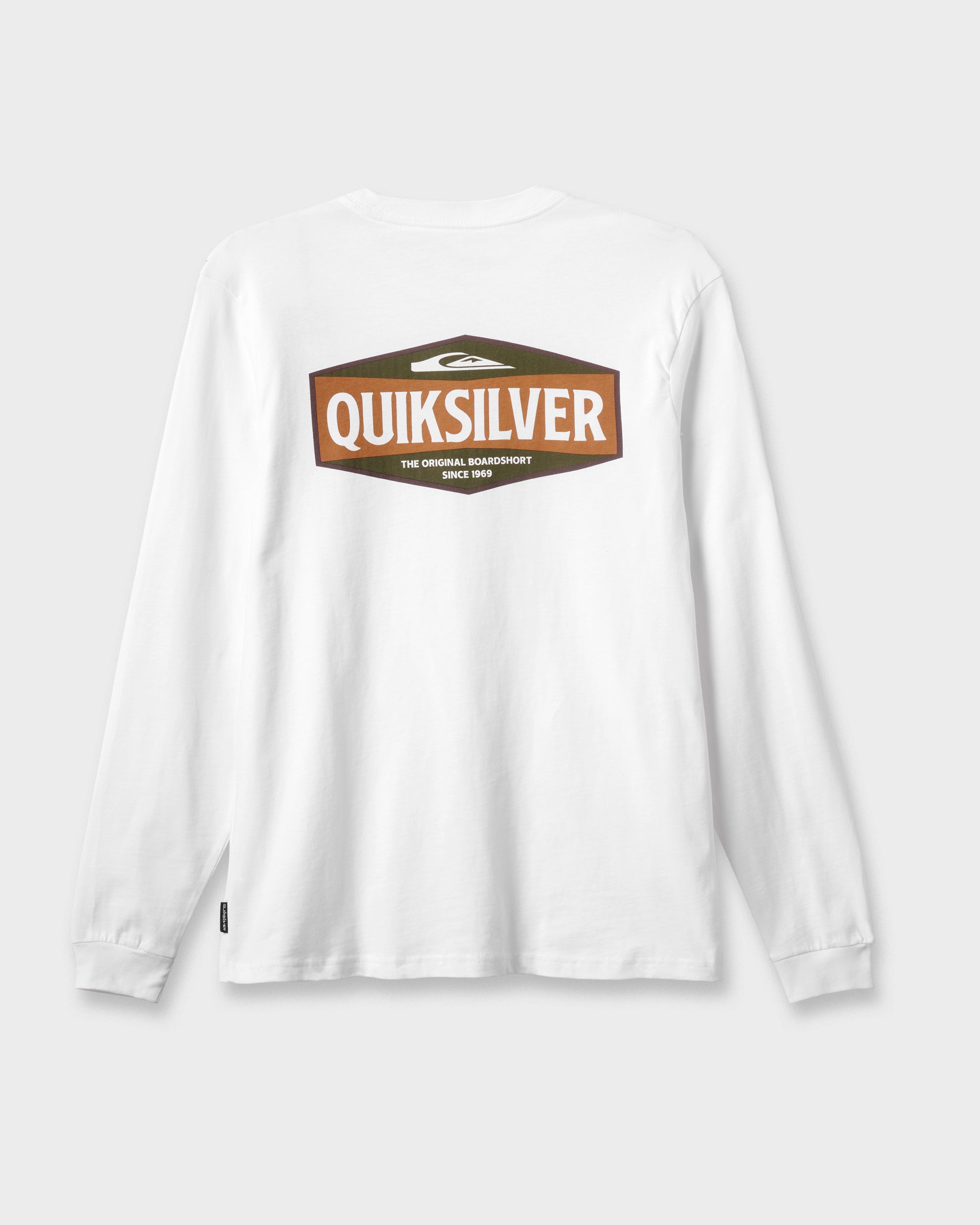 Three Piece Long Sleeve T-shirt - White | Quiksilver