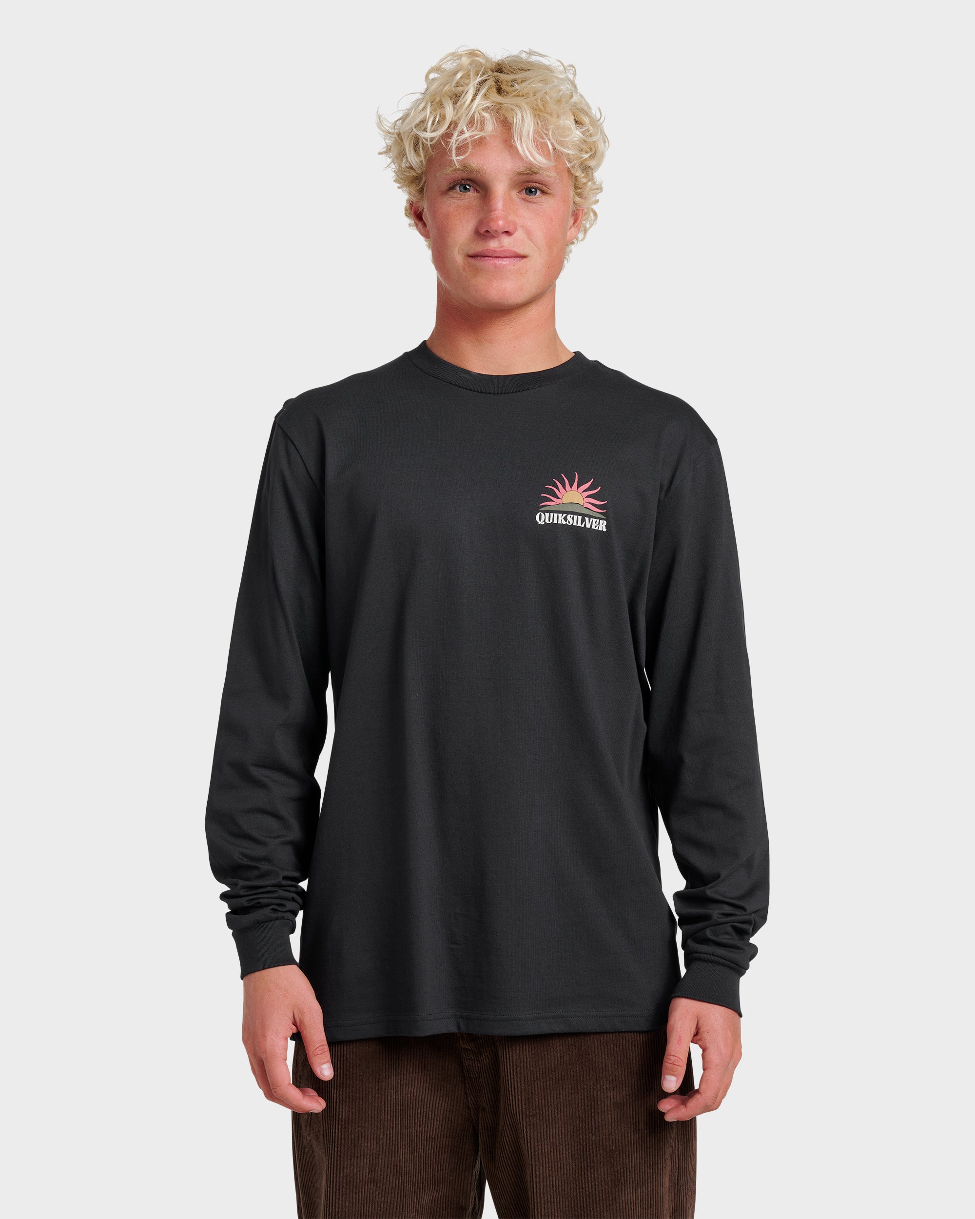 Dawn Patrol Long Sleeve T-shirt - Black | Quiksilver