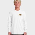 Impaired Camo Long Sleeve T-shirt - White