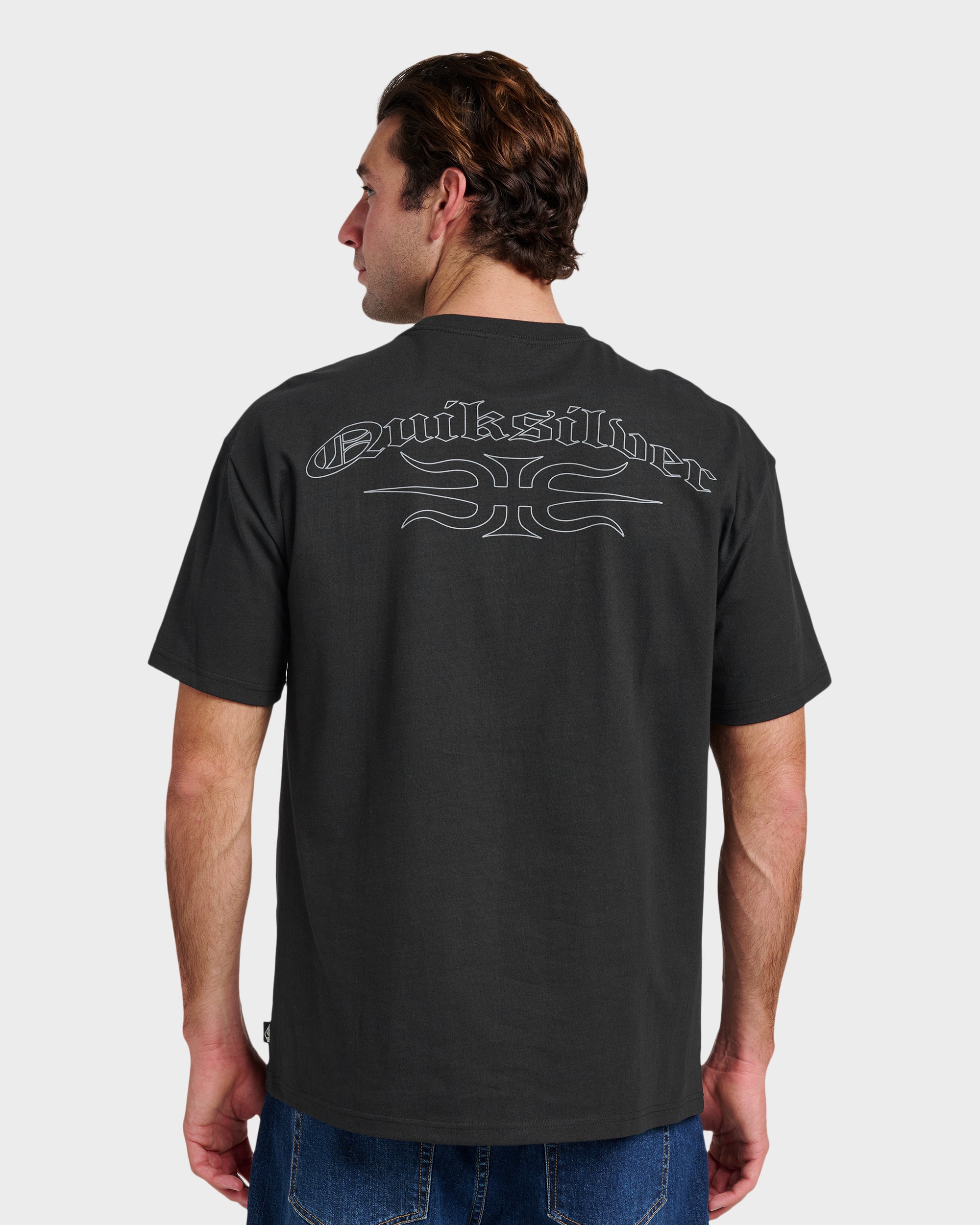 Stretch Tribal Mercury T-Shirt - Black | Quiksilver