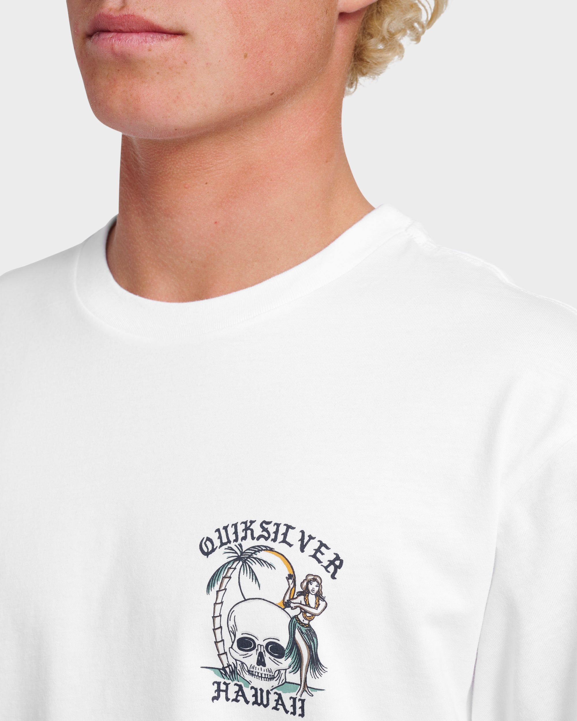Hi Hula Dance Classic T-shirt - White | Quiksilver