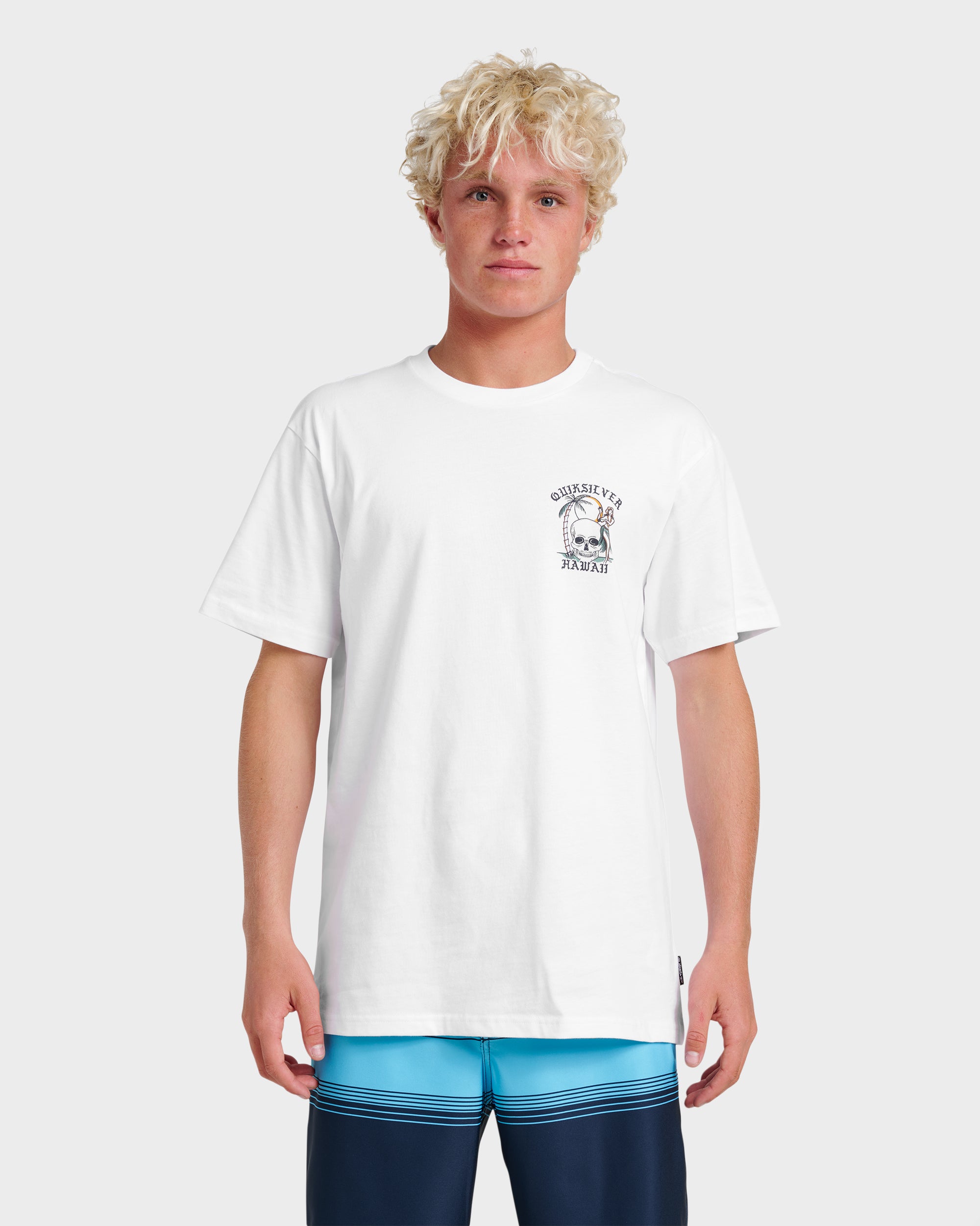 Hi Hula Dance Classic T-shirt - White | Quiksilver