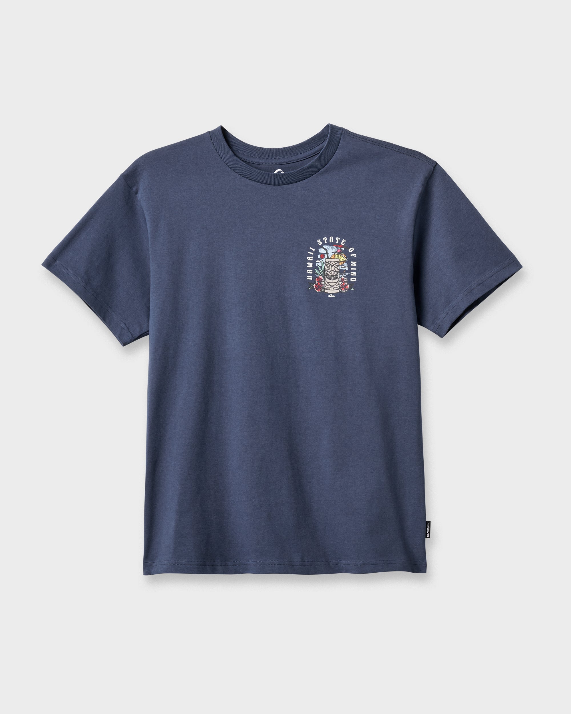kwikie Tシャツ ネイビー xs Hi Tiki Lounge Classic T-shirt - Navy | Quiksilver