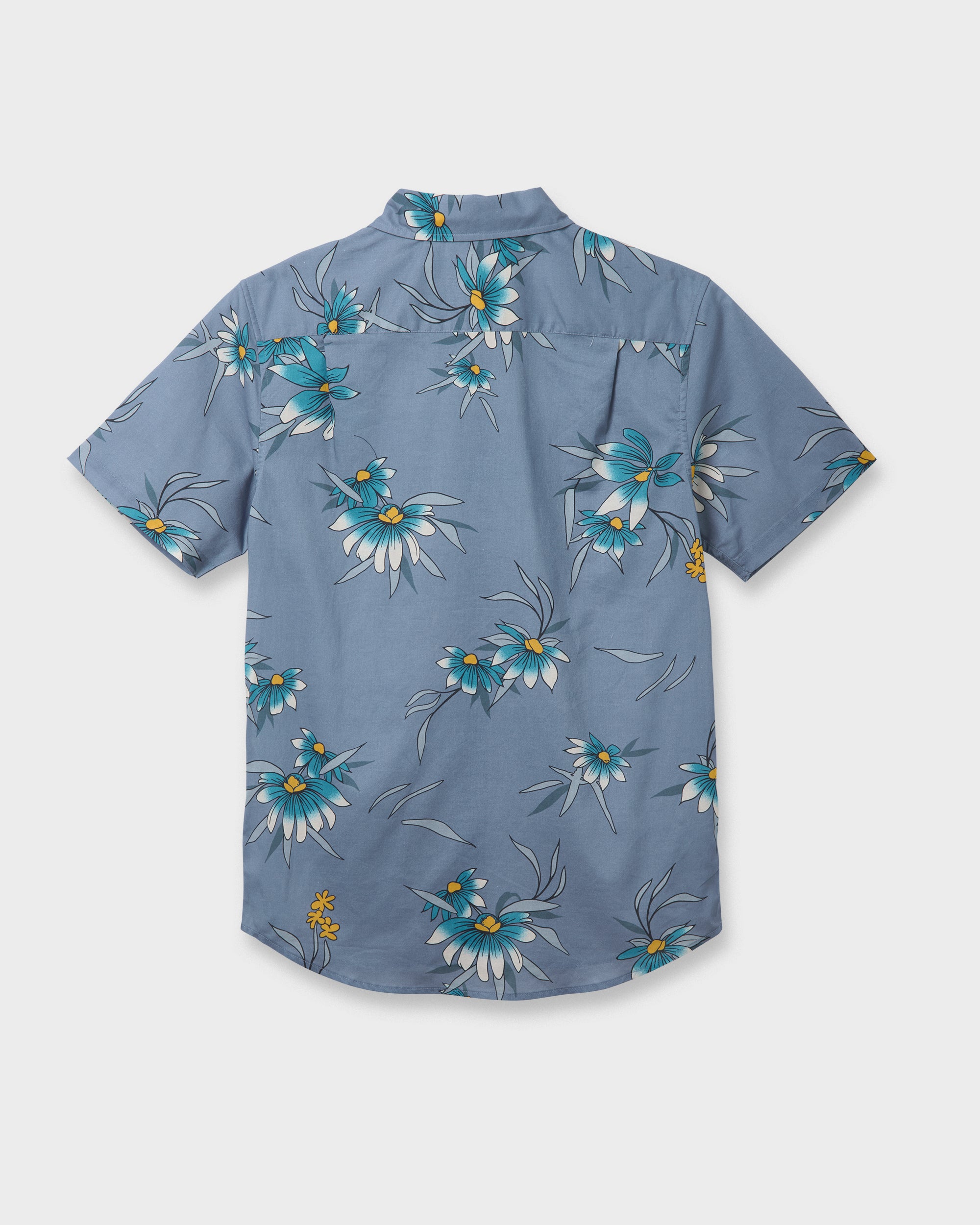 Costal Flora Classic Short Sleeve Shirt - Coronet Blue | Quiksilver
