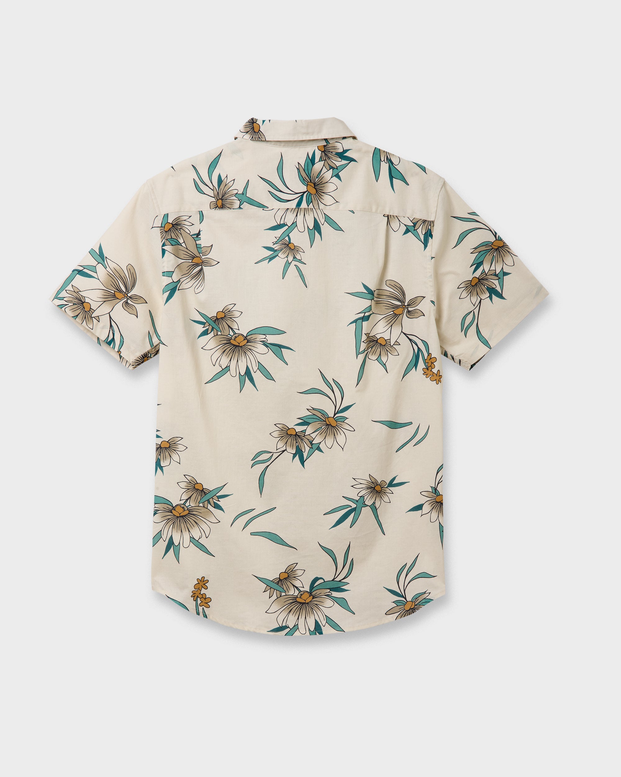 Costal Flora Classic Short Sleeve Shirt - Moonstruck | Quiksilver