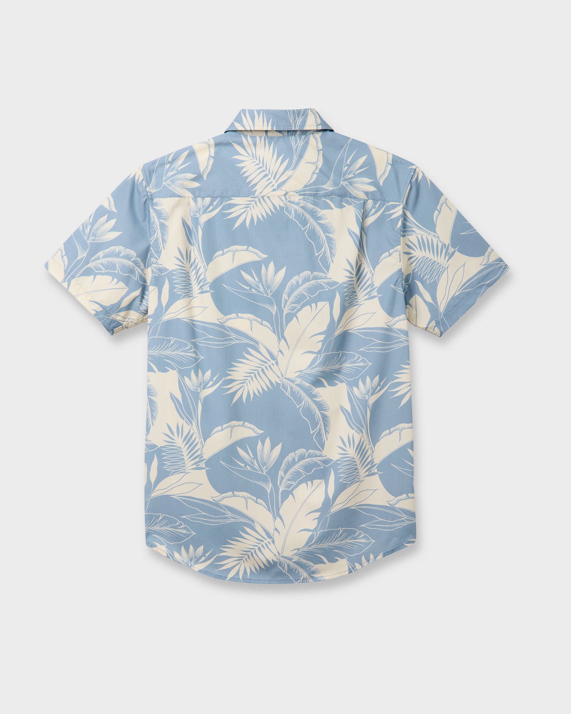 Kahanu Classic Short Sleeve Shirt - Ashley Blue | Quiksilver