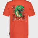 Boys Snake Head Short Sleeve T-Shirt