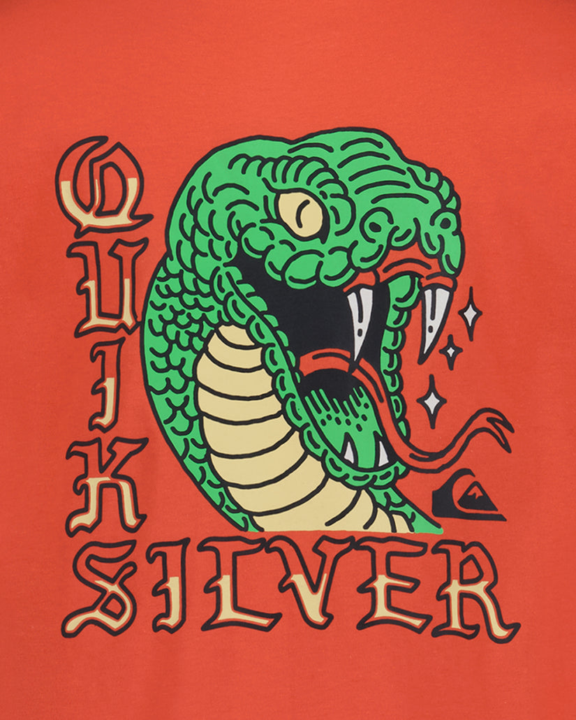 Little Boys Snake Head Short Sleeve T-Shirt