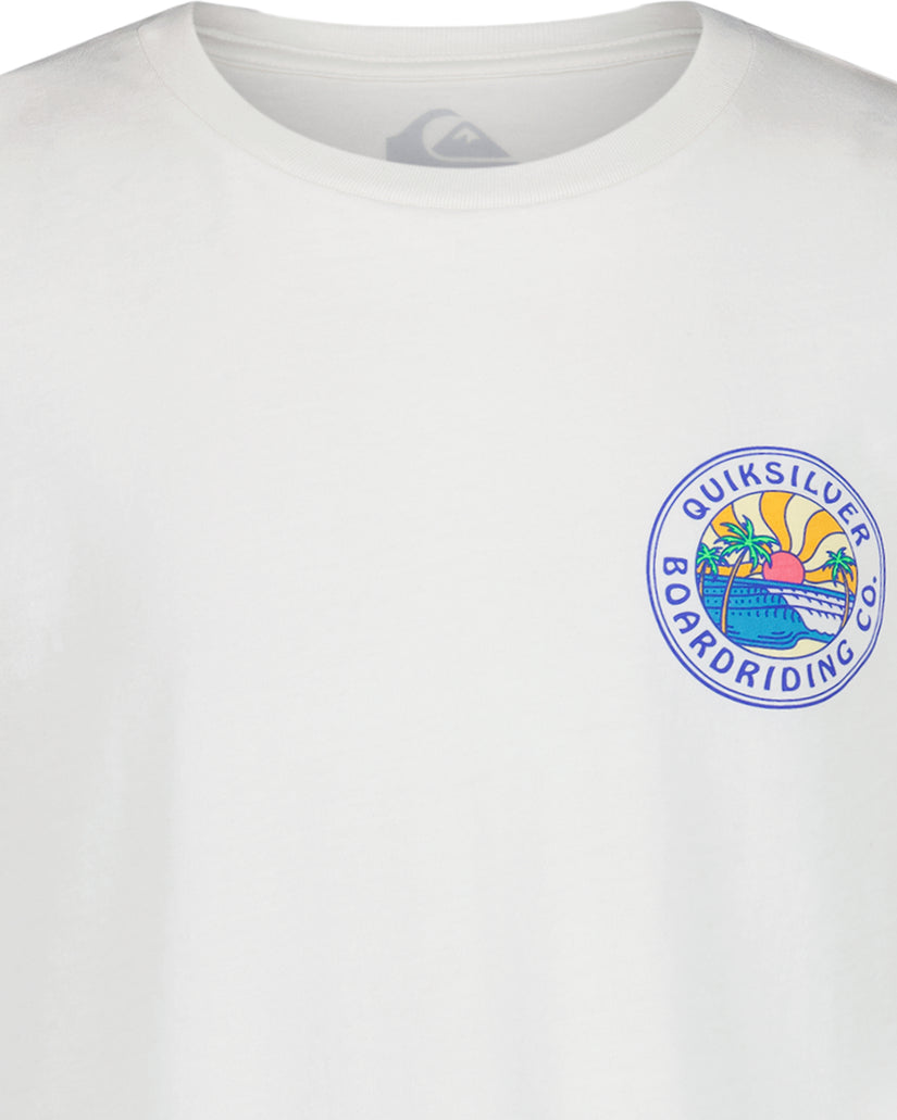 Little Boys Surf Circle Short Sleeve T-Shirt