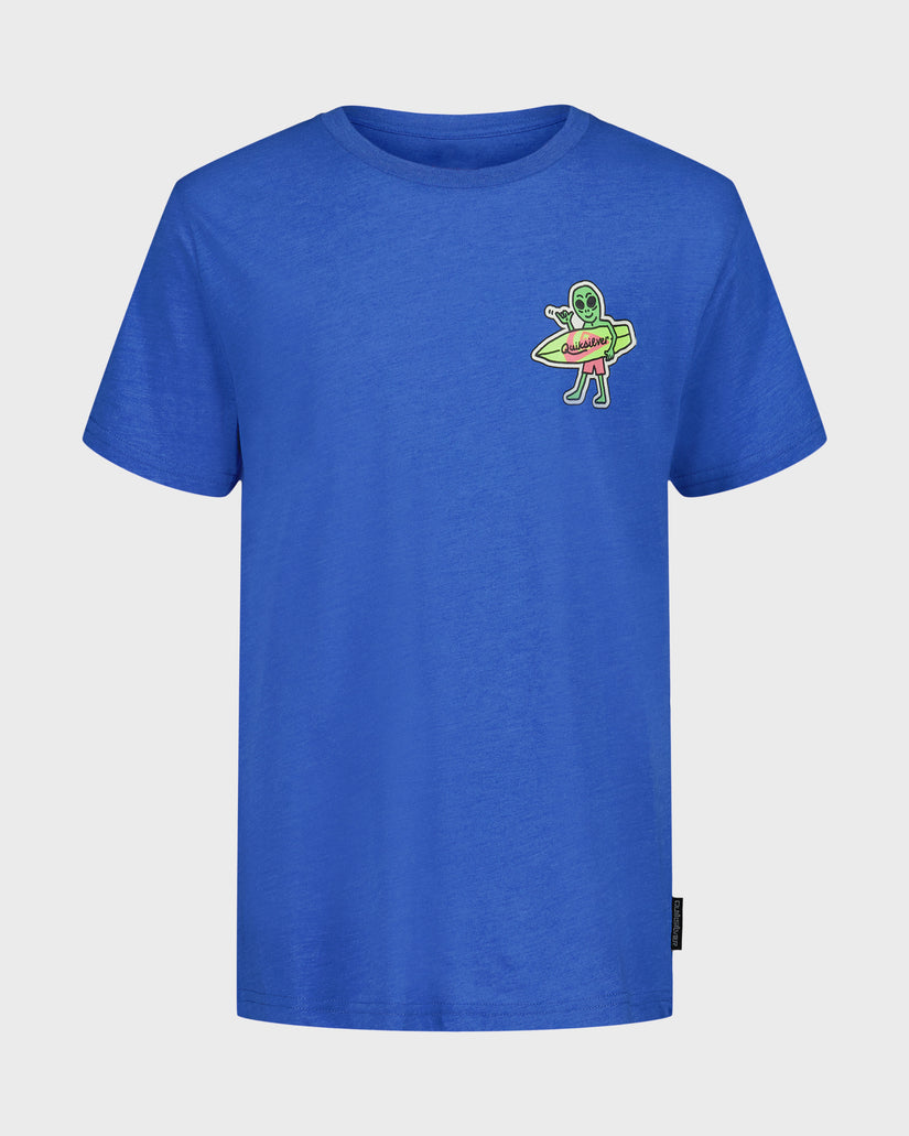 Boys Sticker Short Sleeve T-Shirt