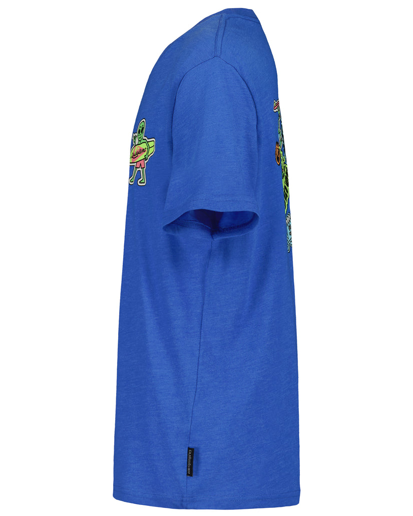 Boys Sticker Short Sleeve T-Shirt