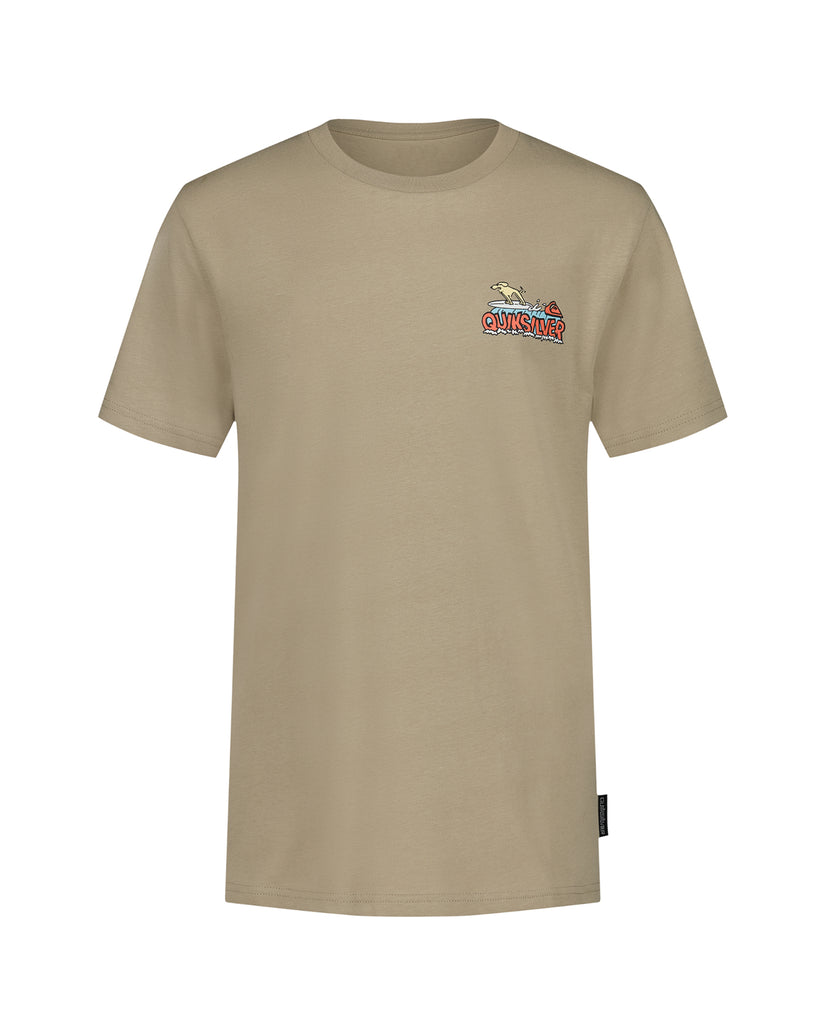 Little Boys Dog Wave Short Sleeve T-Shirt