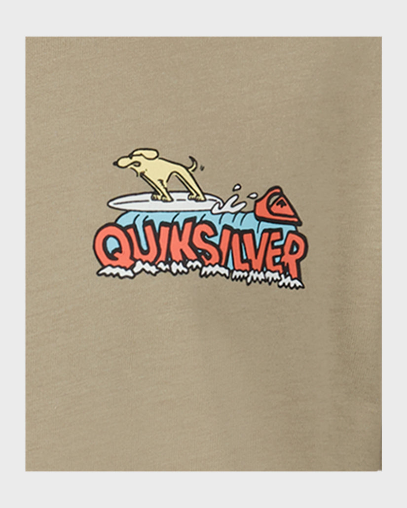 Little Boys Dog Wave Short Sleeve T-Shirt