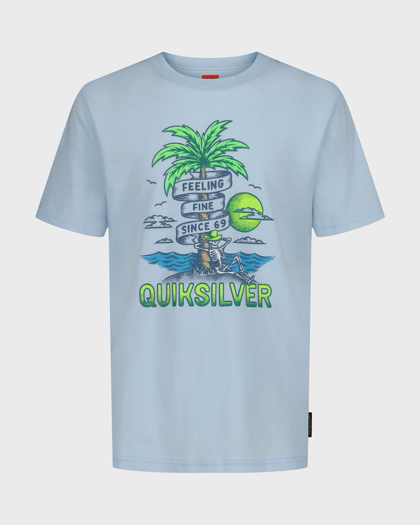 Boys Skeleton Chillin Short Sleeve T-Shirt