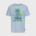 Little Boys Skeleton Chillin Short Sleeve T-Shirt
