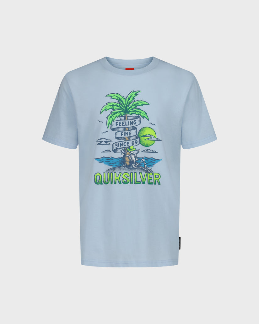 Little Boys Skeleton Chillin Short Sleeve T-Shirt