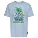 Little Boys Skeleton Chillin Short Sleeve T-Shirt