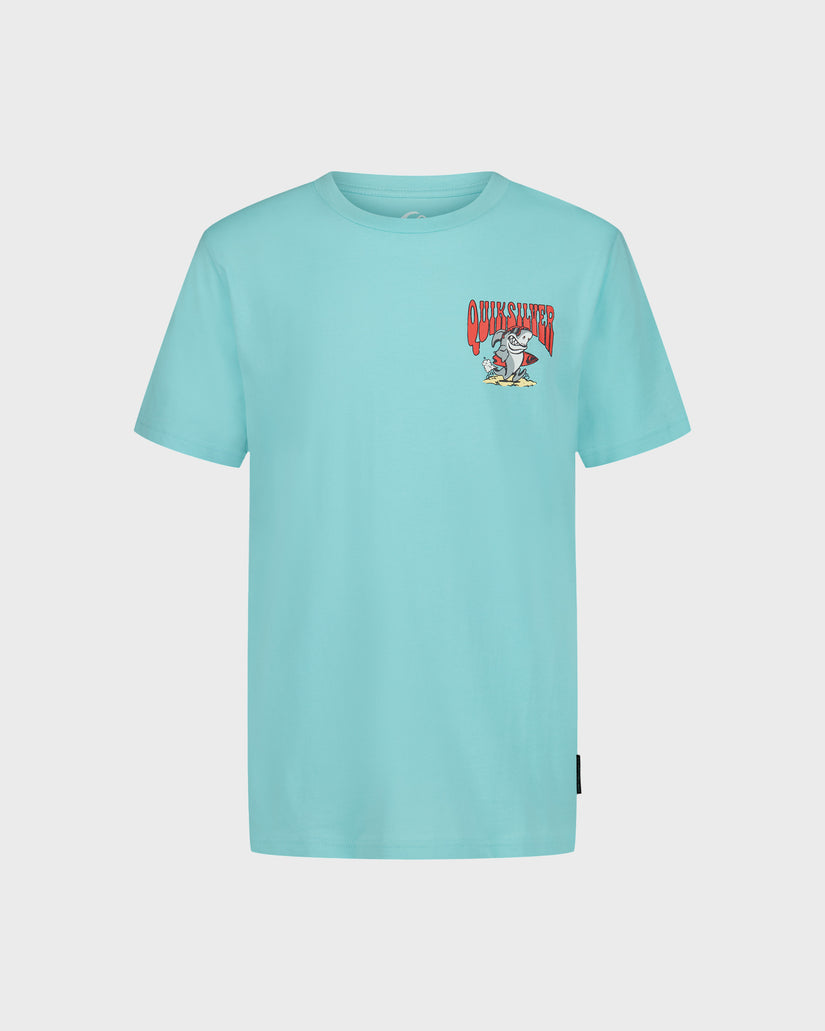 Little Boys Shark Run Short Sleeve T-Shirt