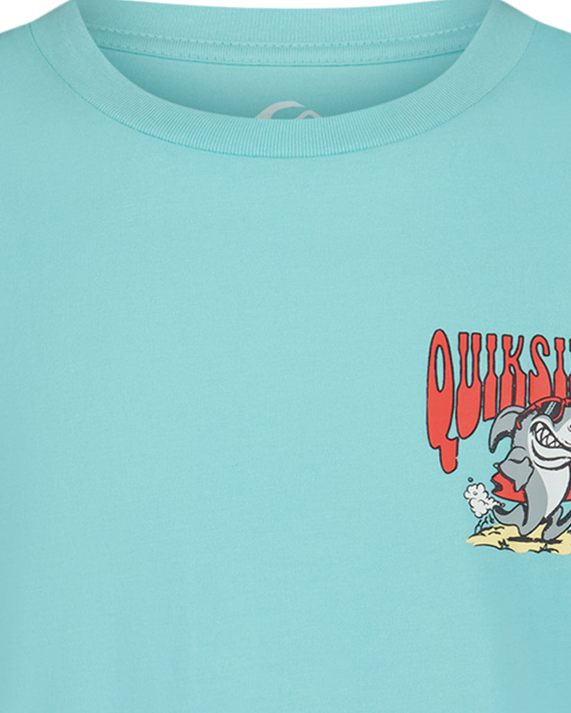 Little Boys Shark Run Short Sleeve T-Shirt