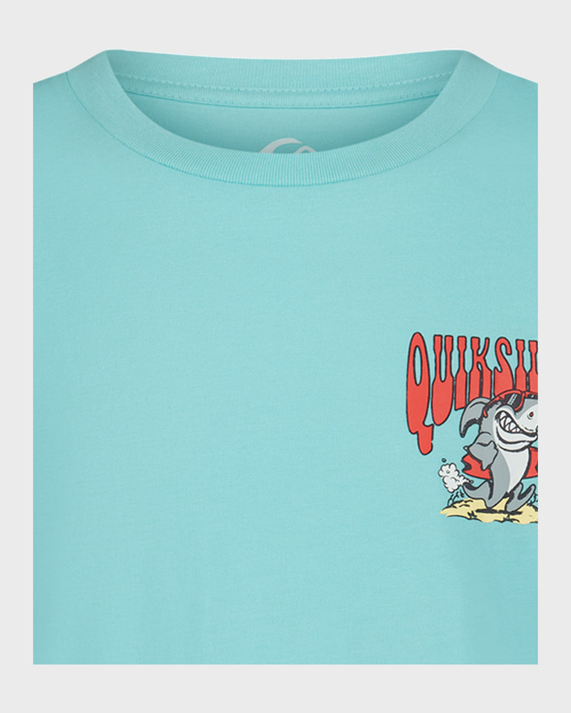Little Boys Shark Run Short Sleeve T-Shirt