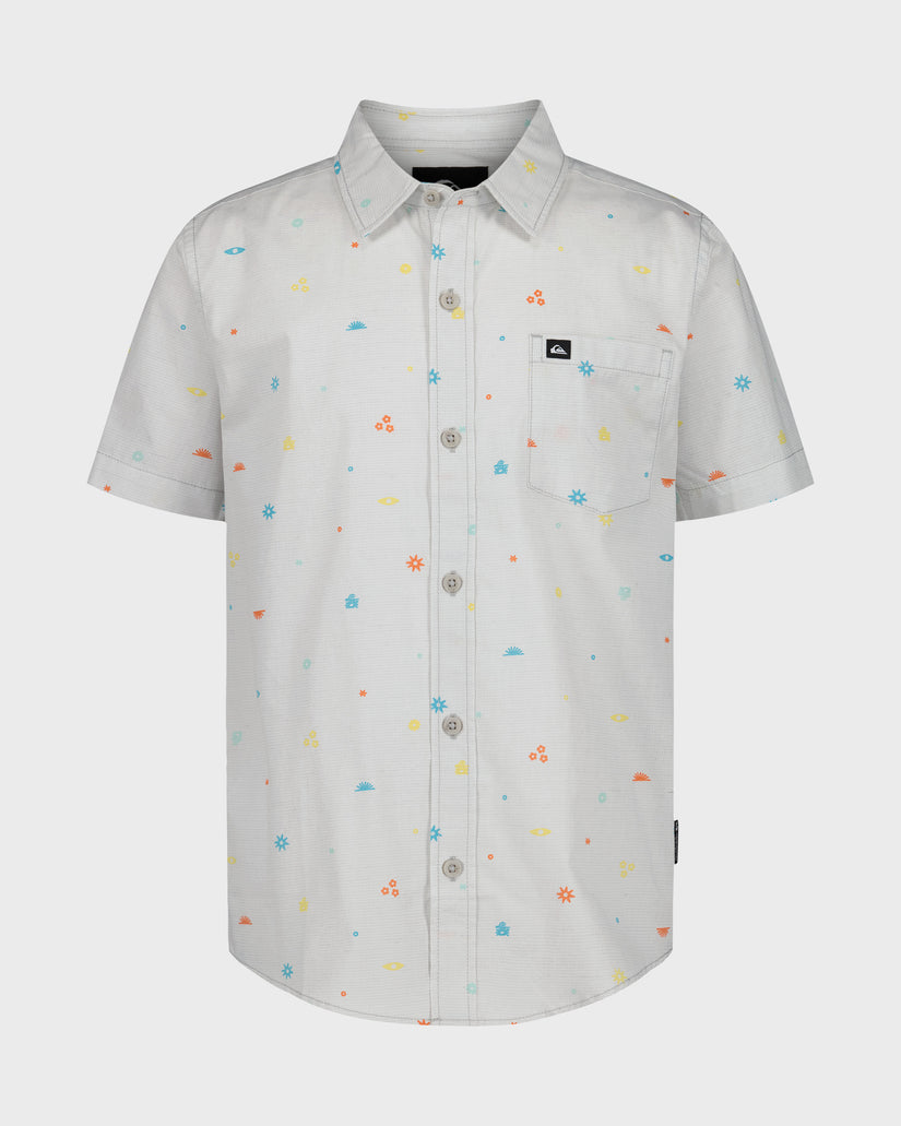 Boys Piled Up Ditsy Classic Short Sleeve