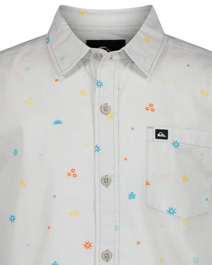 Boys Piled Up Ditsy Classic Short Sleeve