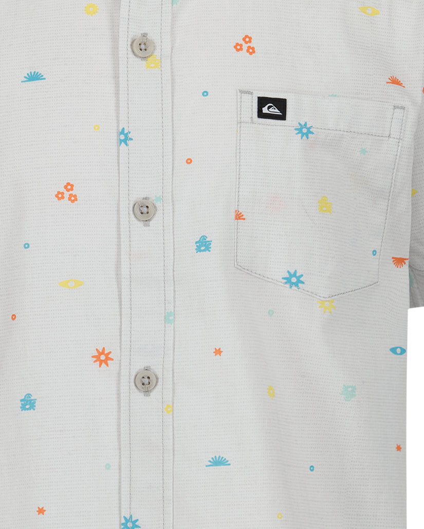 Boys Piled Up Ditsy Classic Short Sleeve