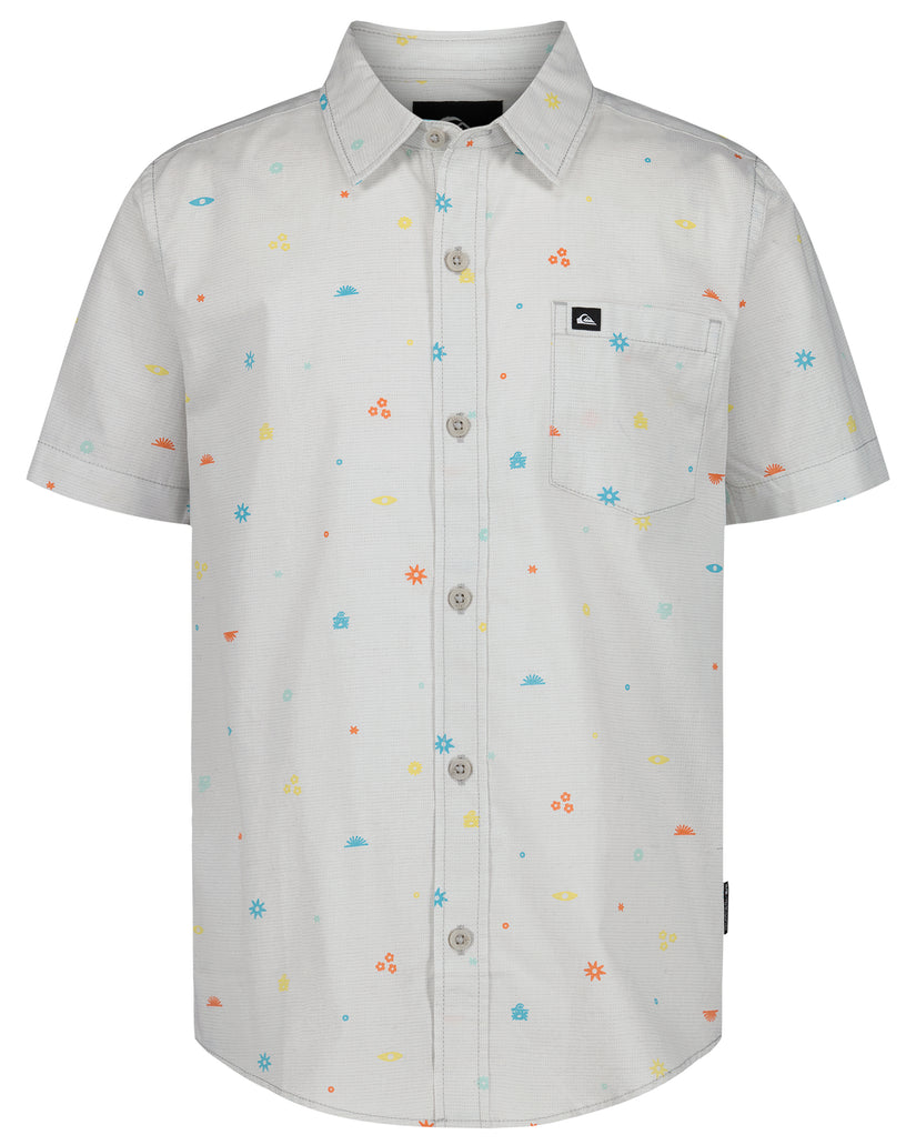 Boys Piled Up Ditsy Classic Short Sleeve