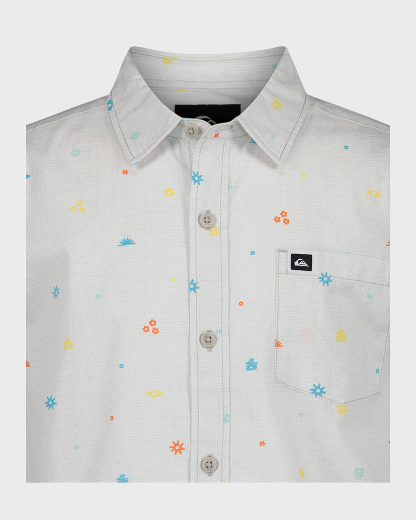 Boys Piled Up Ditsy Classic Short Sleeve
