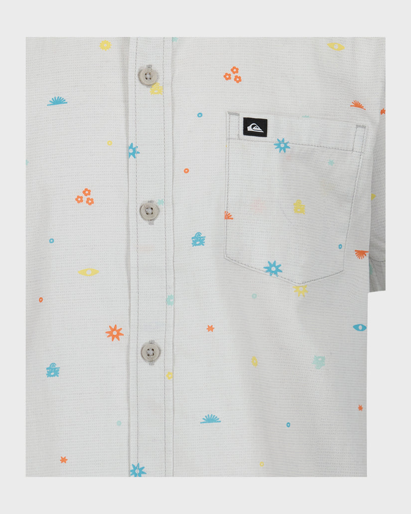 Boys Piled Up Ditsy Classic Short Sleeve