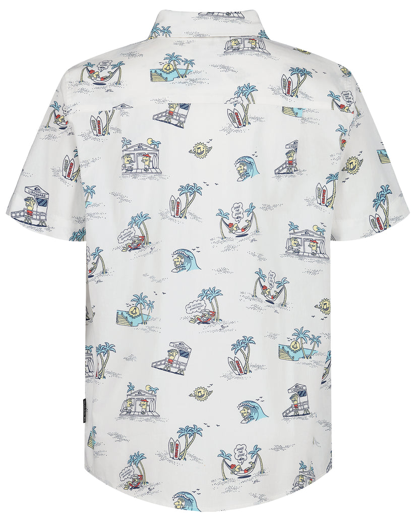 Boys Surf Doodle Classic Short Sleeve