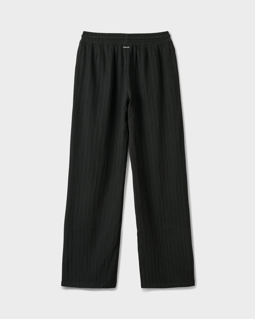 Oceanview Textured Solid Pant W/ Drawstring