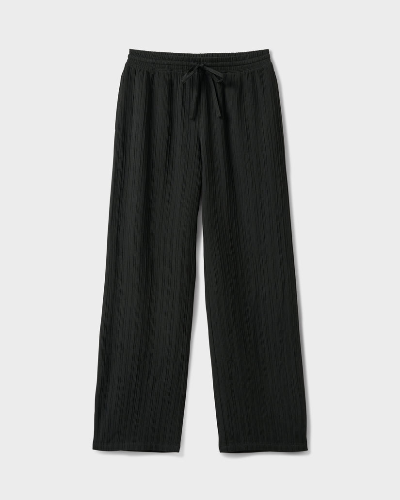 Oceanview Textured Solid Pant W/ Drawstring