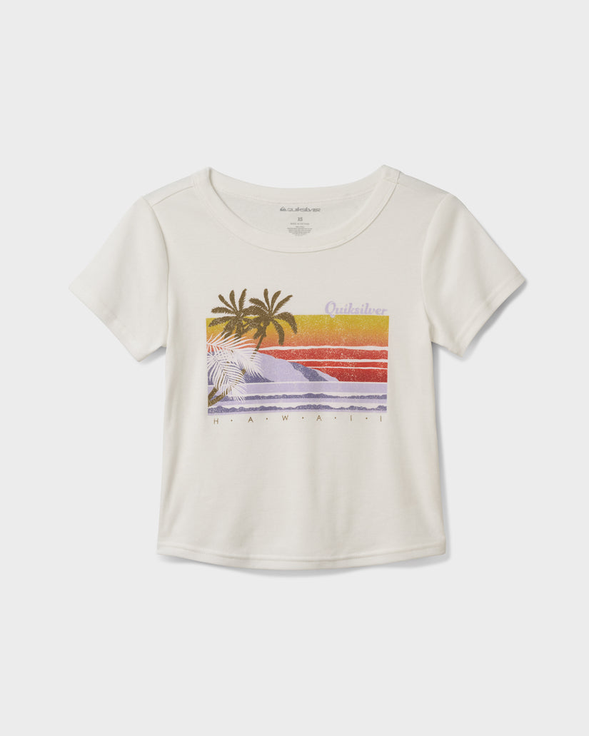 Hawaiian Sunset Short Sleeve Baby Tee