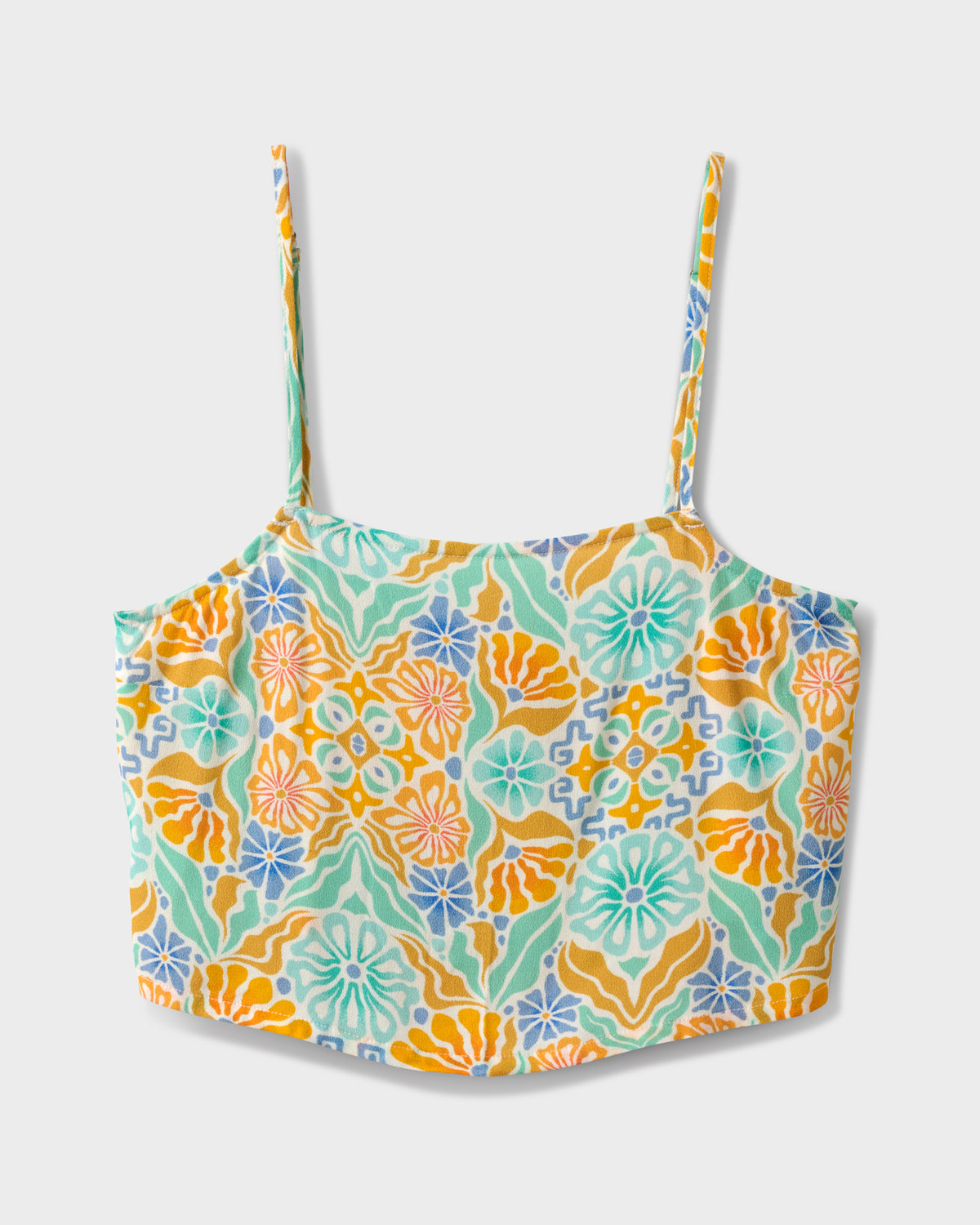 Jessa Sun Blooms Print Cami Top