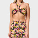 Sunkissed Maui Vacation Print Bandeau Top