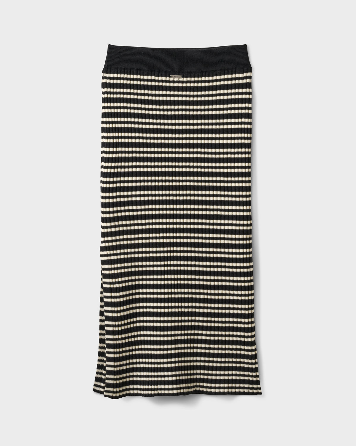 Cora Bay Yarn Dyed Stripe Sweater Midi Skirt