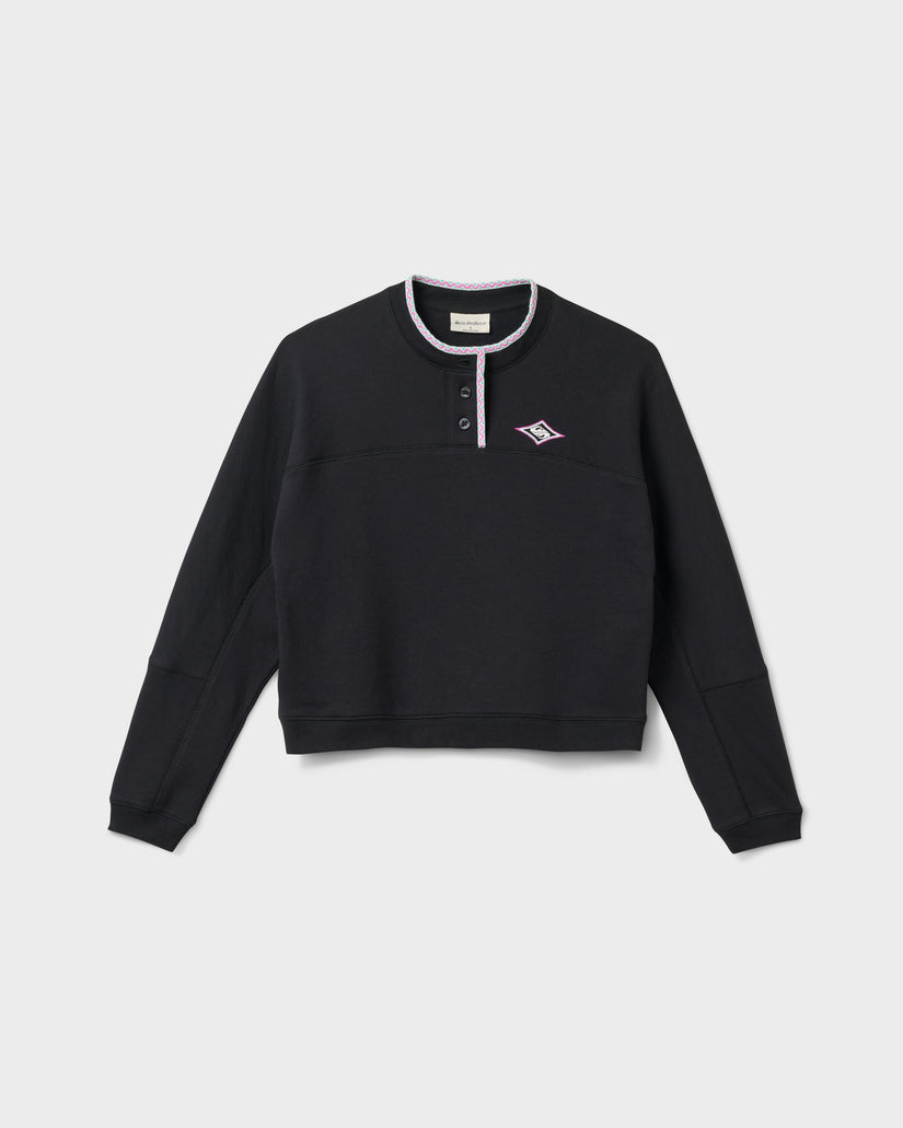 Shallow Waters Henley Sweatshirt