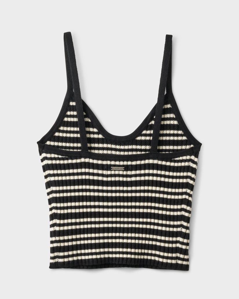 Cora Bay Yarn Dyed Stripe Sweater Tank Top