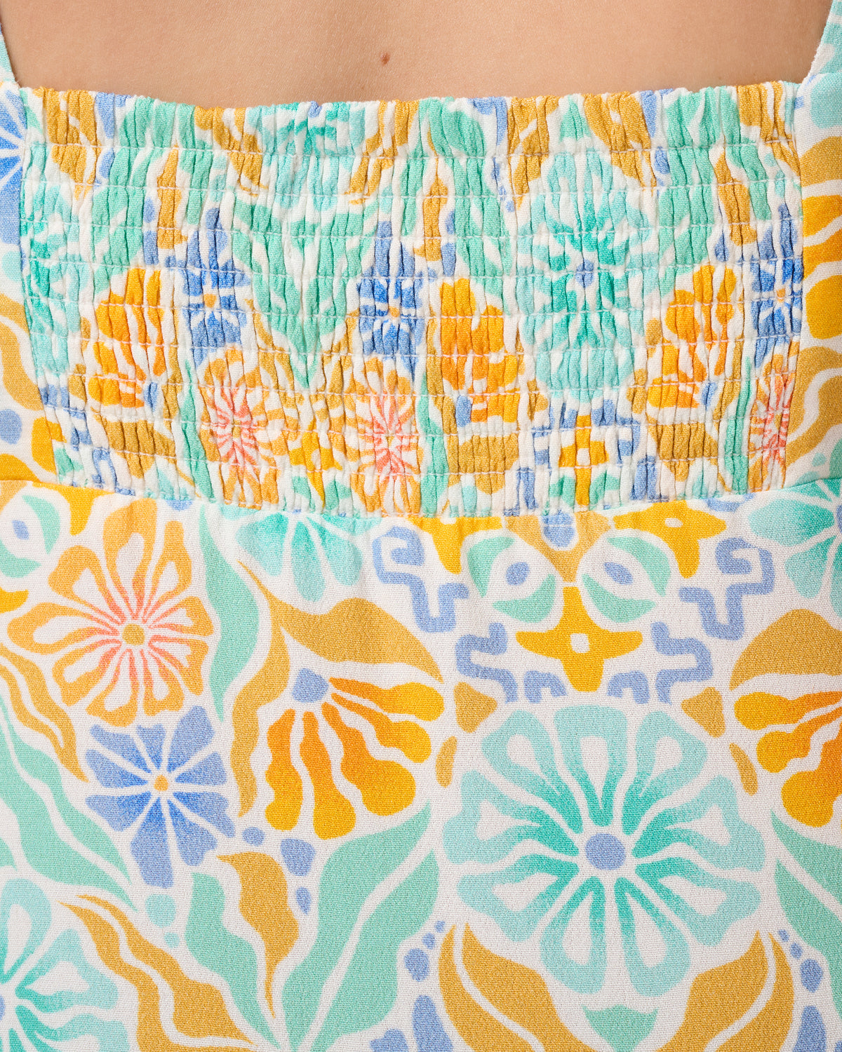 Sublime Sun Blooms Print Mini Dress