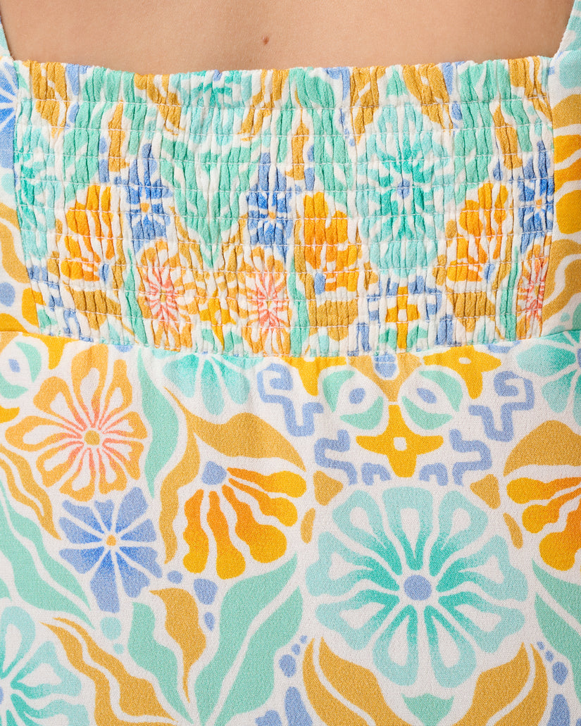 Sublime Sun Blooms Print Mini Dress