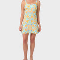 Sublime Sun Blooms Print Mini Dress