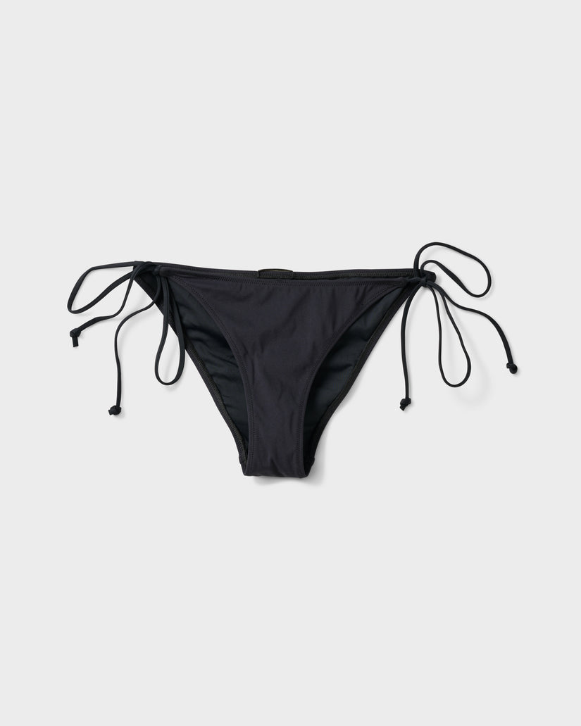 Kendal Solid Tie Bikini Bottom