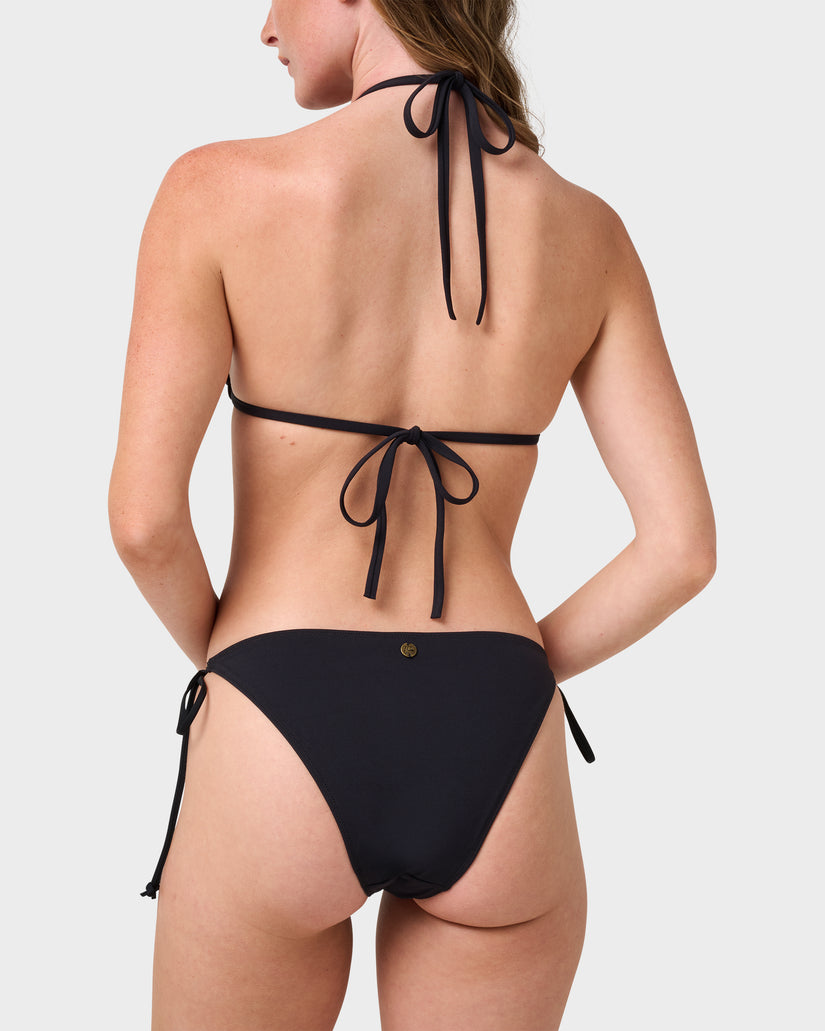 Kendal Solid Tie Bikini Bottom