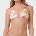 Donna Terra Flora Slide Triangle Bikini Top