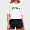 Quiksilver X Pacifico Cropped Boyfriend T-Shirt