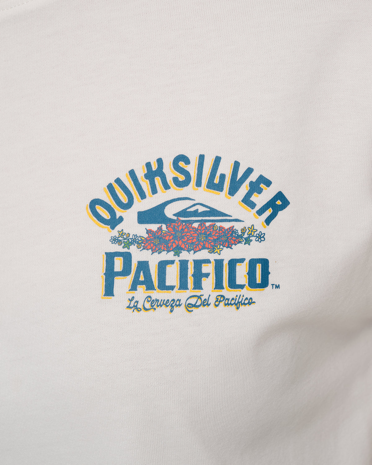Quiksilver X Pacifico Sign Lock Cropped Boyfriend T-Shirt