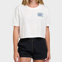Quiksilver X Pacifico Sign Lock Cropped Boyfriend T-Shirt