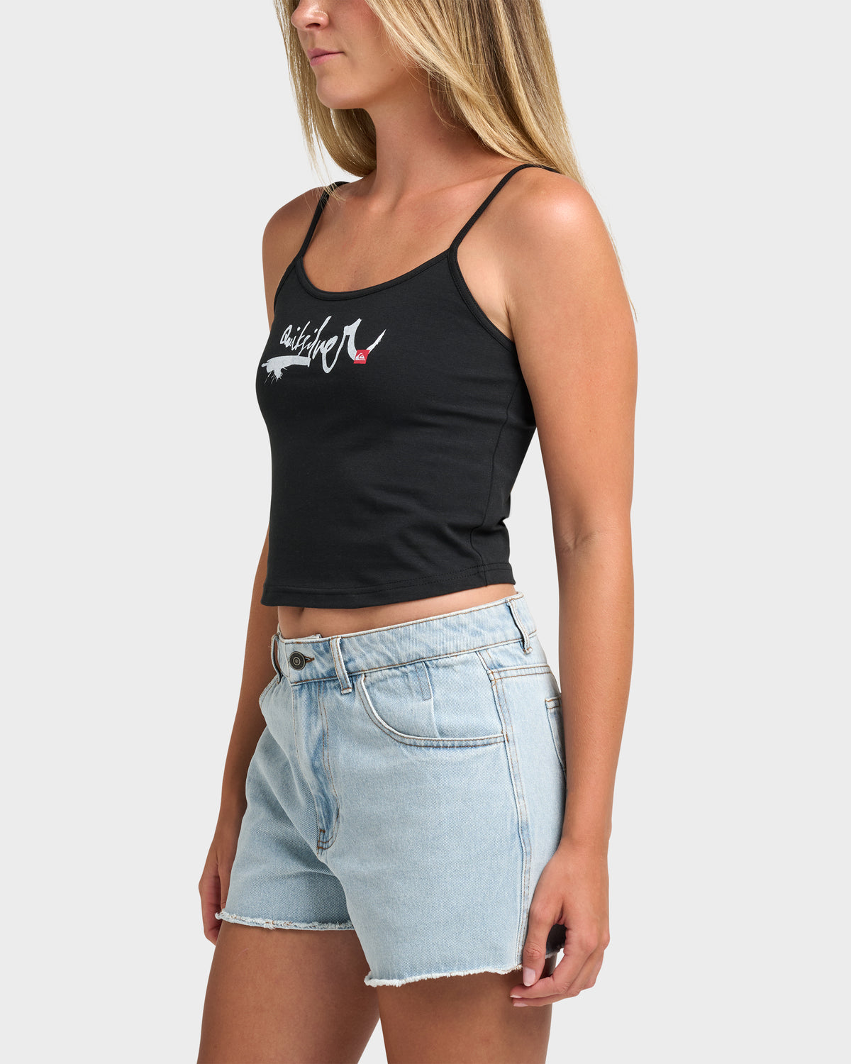 Quiksilver Script Cami Tank Top